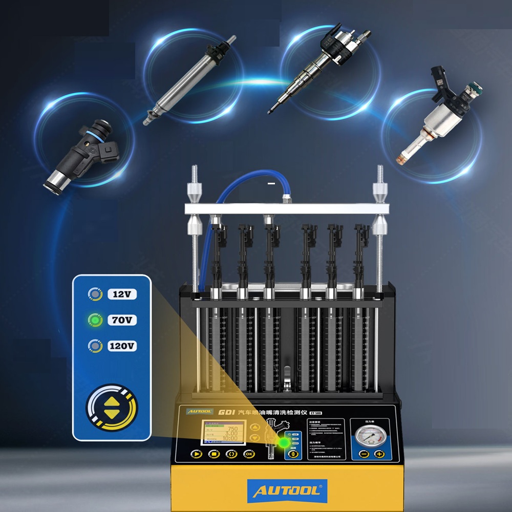 Fuel Injector Tester - AUTOOL CT500 GDI EFI FEI очиститель