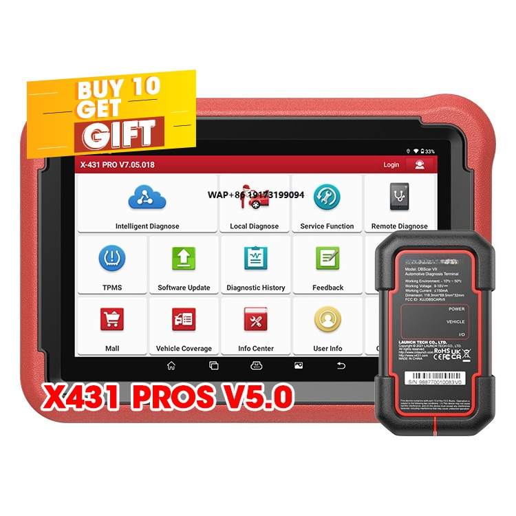 Car Diagnostic Tool - Диагностический сканер X431 Pros v5.0 V1.0