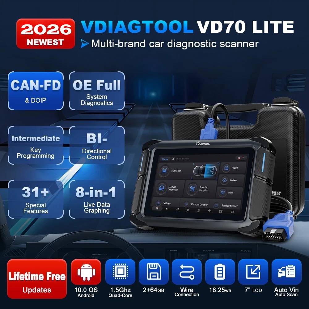 Диагностический сканер VDAIGTO – обзор и цена Car Diagnostic Tool