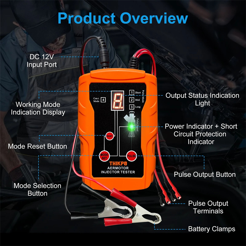 Новый модернизированный тестер – обзор и цена Fuel Injector Tester
