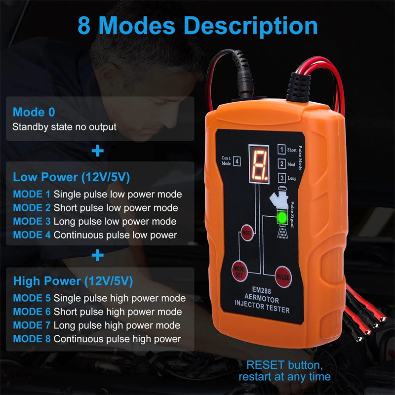 Новый модернизированный тестер – обзор и цена Fuel Injector Tester