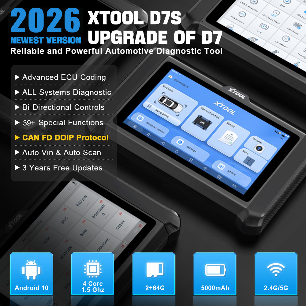 Диагностический сканер XTOOL D – обзор и цена Car Diagnostic Tool